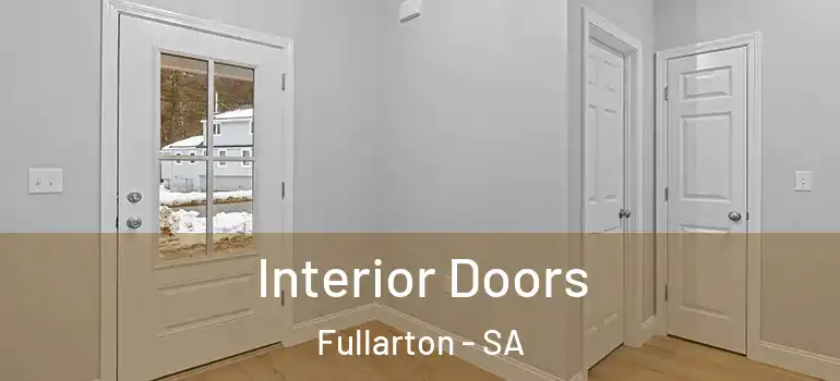 Interior Doors Fullarton - SA