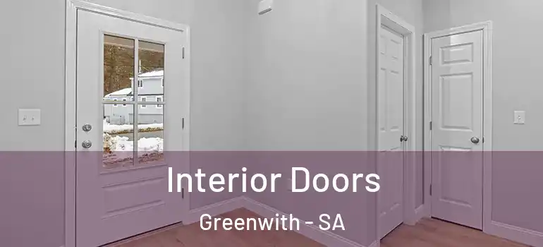 Interior Doors Greenwith - SA
