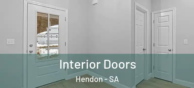 Interior Doors Hendon - SA