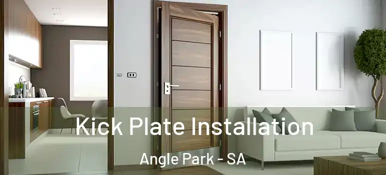  Kick Plate Installation Angle Park - SA