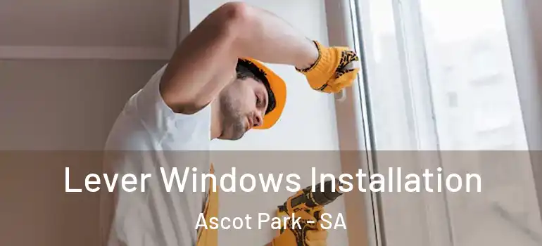 Lever Windows Installation Ascot Park - SA