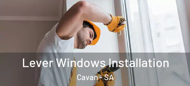 Lever Windows Installation Cavan - SA