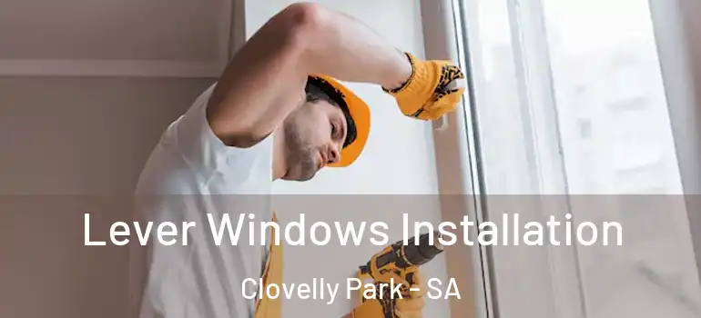 Lever Windows Installation Clovelly Park - SA