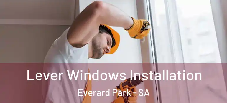 Lever Windows Installation Everard Park - SA