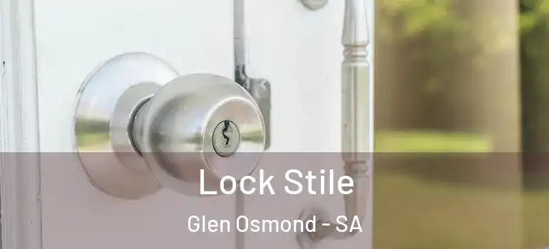  Lock Stile Glen Osmond - SA