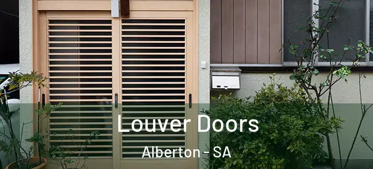  Louver Doors Alberton - SA
