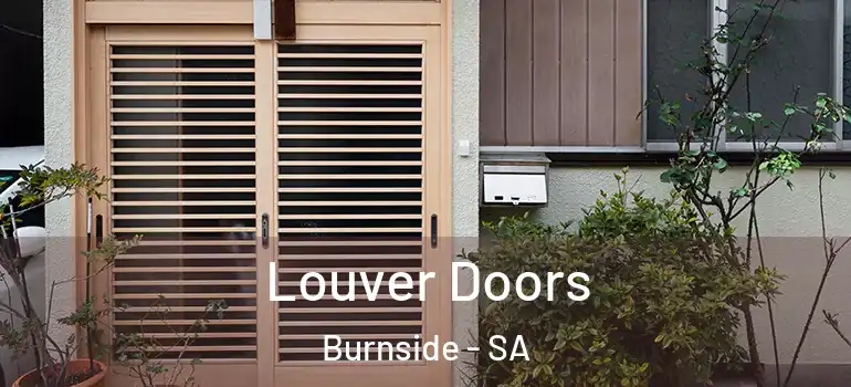 Louver Doors Burnside - SA