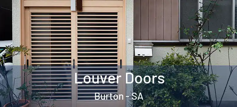  Louver Doors Burton - SA