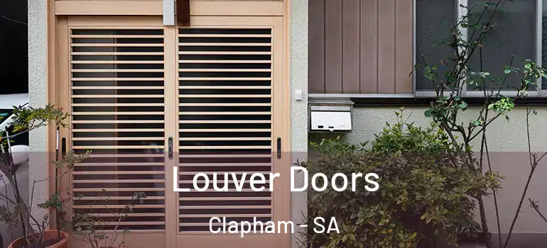 Louver Doors Clapham - SA