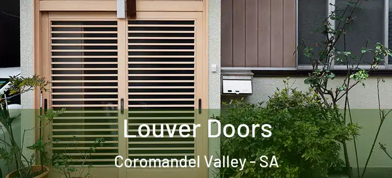 Louver Doors Coromandel Valley - SA