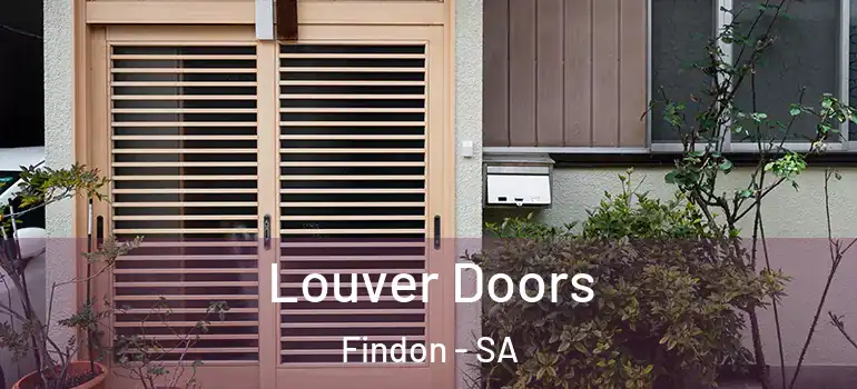 Louver Doors Findon - SA