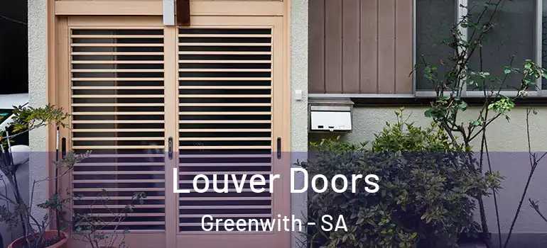 Louver Doors Greenwith - SA
