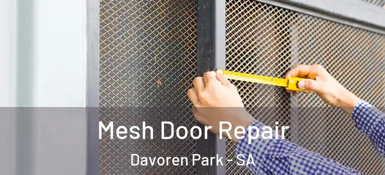 Mesh Door Repair Davoren Park - SA