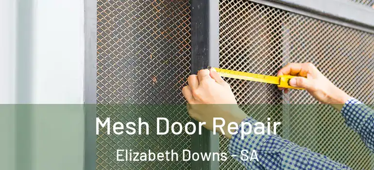  Mesh Door Repair Elizabeth Downs - SA