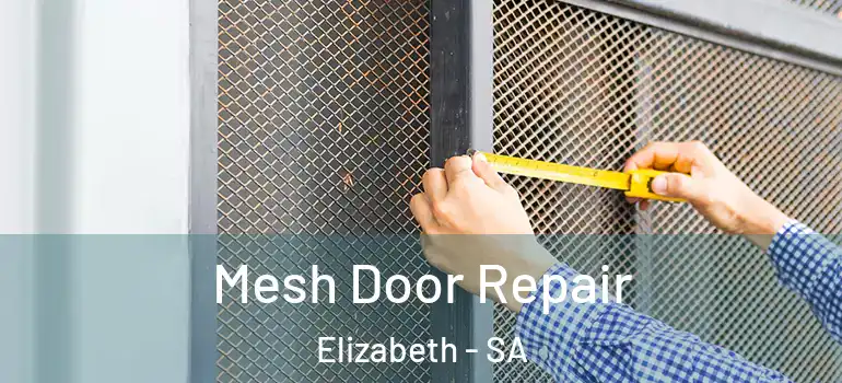 Mesh Door Repair Elizabeth - SA