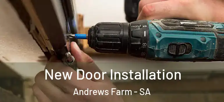  New Door Installation Andrews Farm - SA