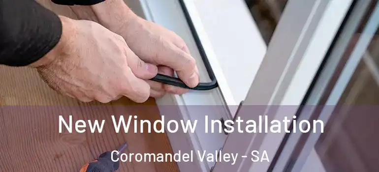 New Window Installation Coromandel Valley - SA