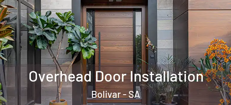 Overhead Door Installation Bolivar - SA
