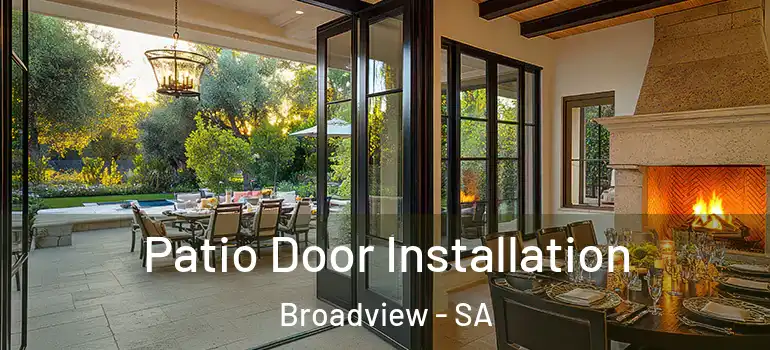  Patio Door Installation Broadview - SA