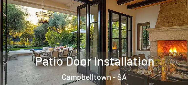  Patio Door Installation Campbelltown - SA