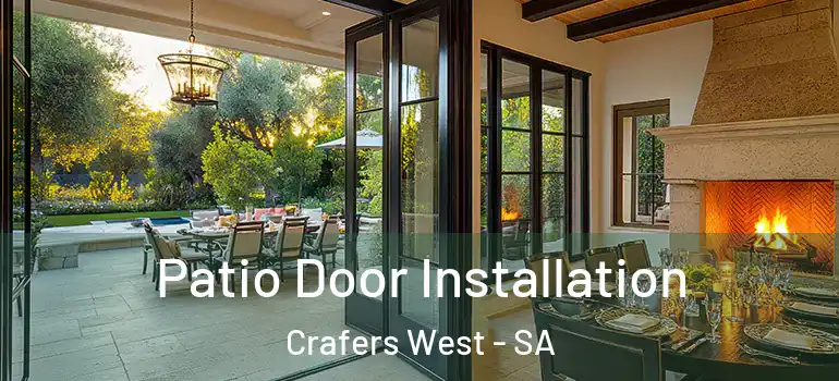  Patio Door Installation Crafers West - SA
