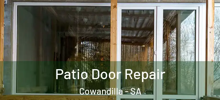 Patio Door Repair Cowandilla - SA
