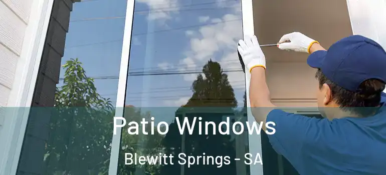 Patio Windows Blewitt Springs - SA