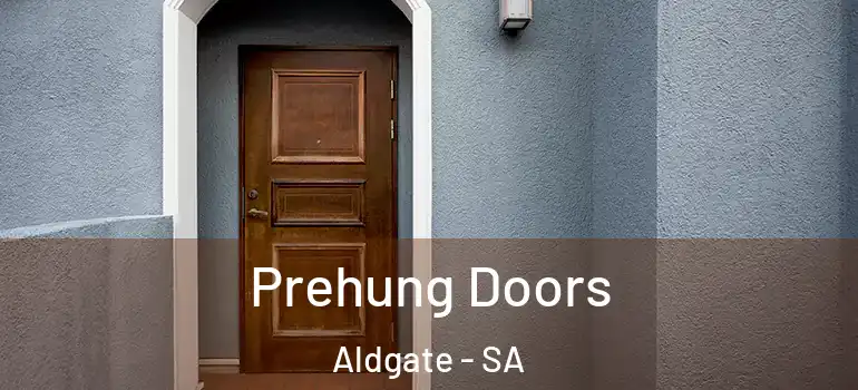 Prehung Doors Aldgate - SA