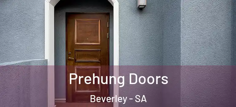 Prehung Doors Beverley - SA
