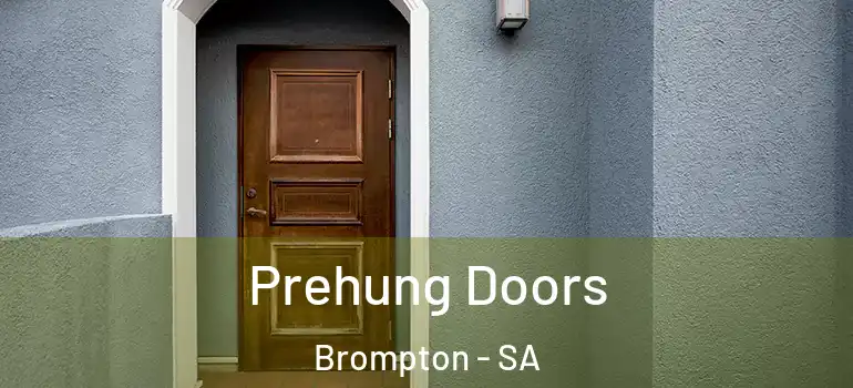  Prehung Doors Brompton - SA