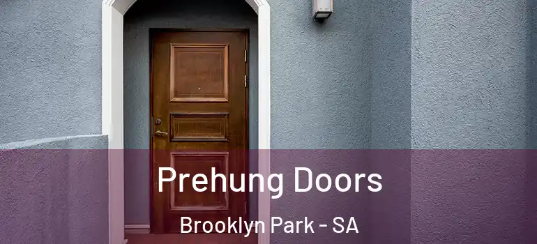 Prehung Doors Brooklyn Park - SA
