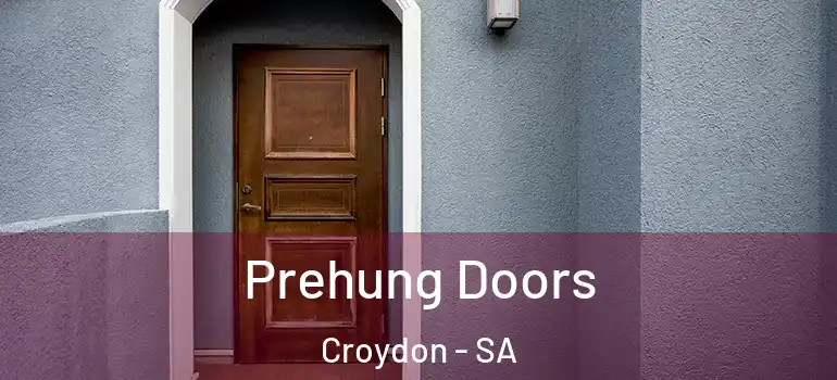 Prehung Doors Croydon - SA