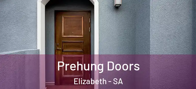 Prehung Doors Elizabeth - SA
