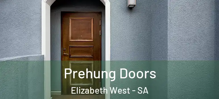 Prehung Doors Elizabeth West - SA