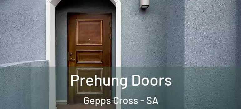 Prehung Doors Gepps Cross - SA