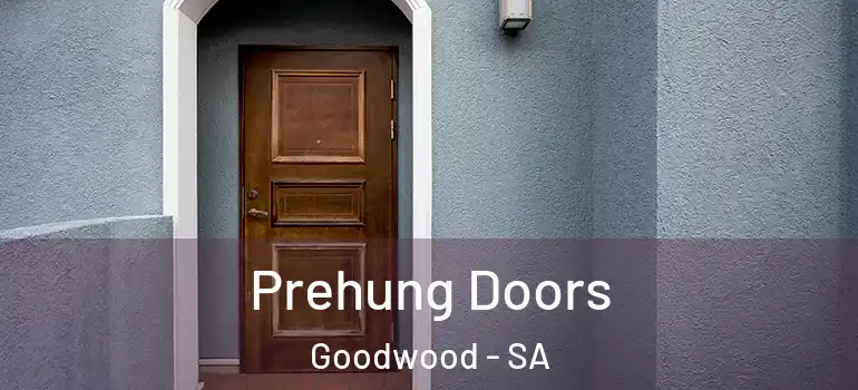  Prehung Doors Goodwood - SA