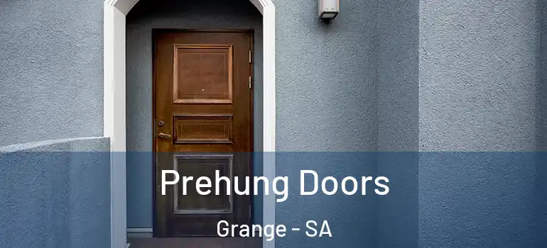 Prehung Doors Grange - SA
