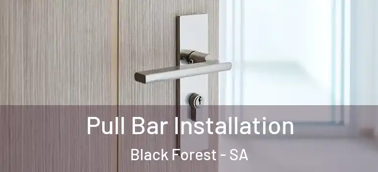  Pull Bar Installation Black Forest - SA