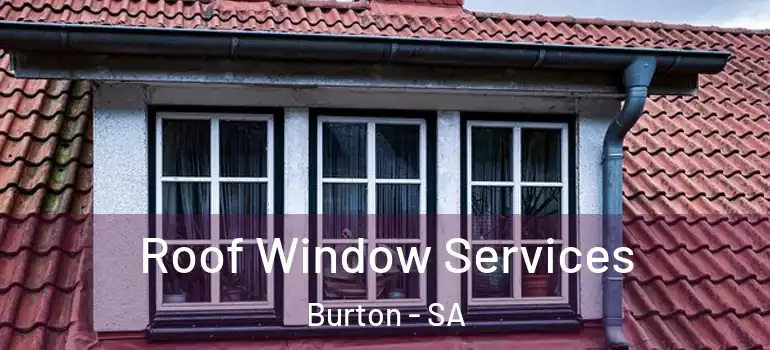 Roof Window Services Burton - SA