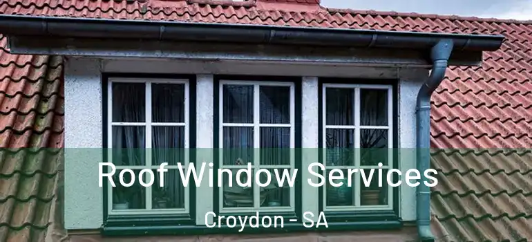 Roof Window Services Croydon - SA