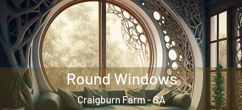 Round Windows Craigburn Farm - SA