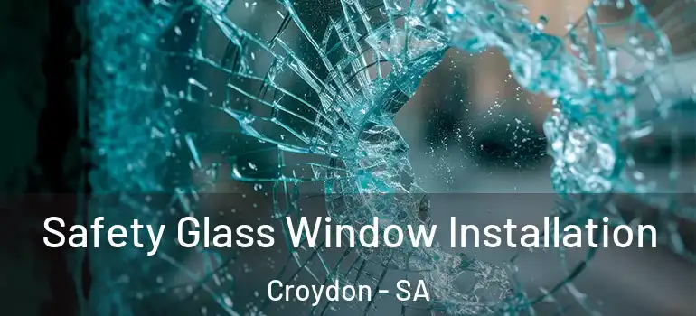 Safety Glass Window Installation Croydon - SA