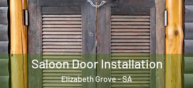 Saloon Door Installation Elizabeth Grove - SA