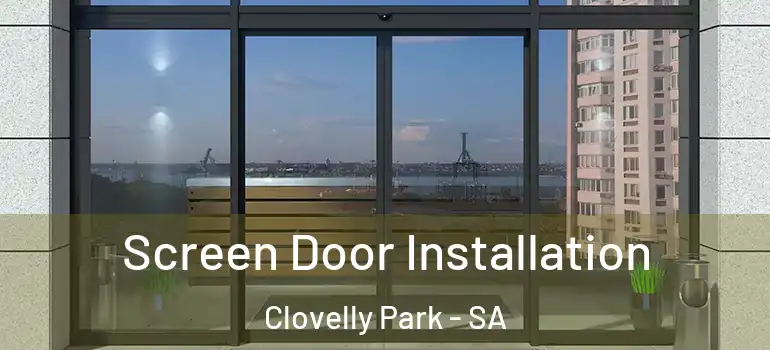 Screen Door Installation Clovelly Park - SA