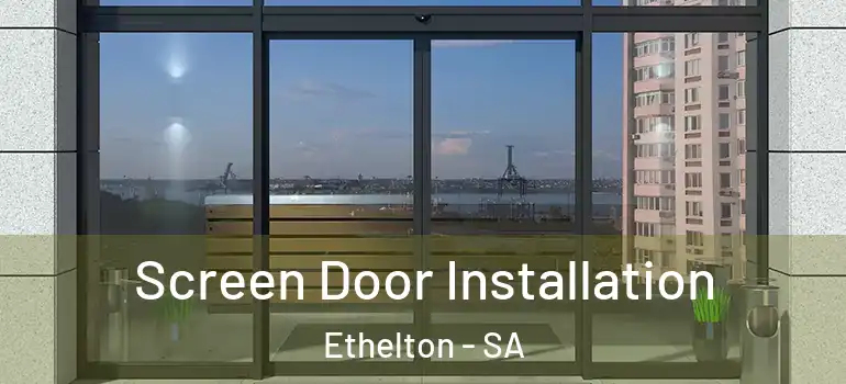  Screen Door Installation Ethelton - SA