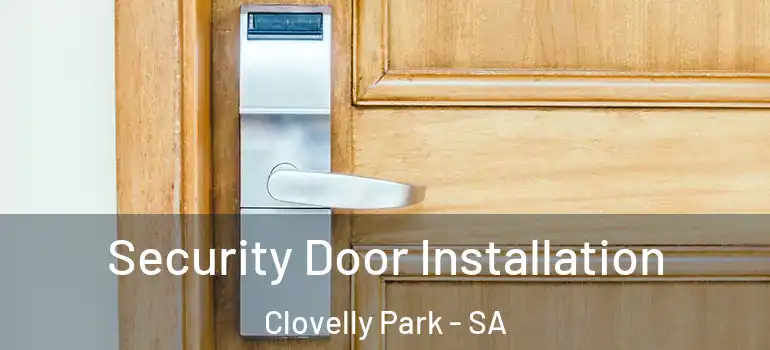 Security Door Installation Clovelly Park - SA