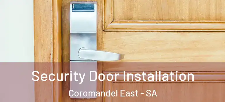  Security Door Installation Coromandel East - SA