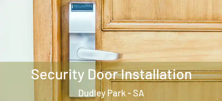  Security Door Installation Dudley Park - SA