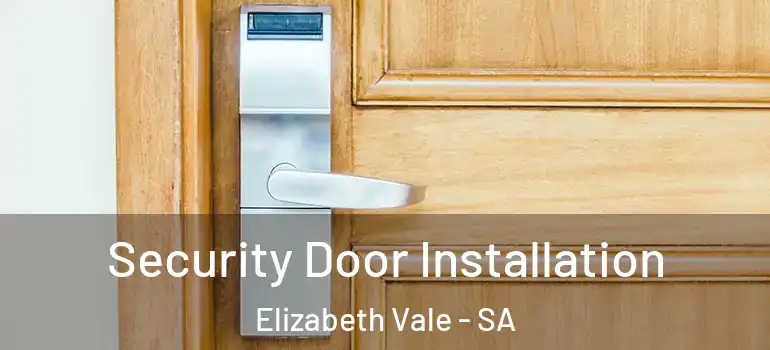 Security Door Installation Elizabeth Vale - SA