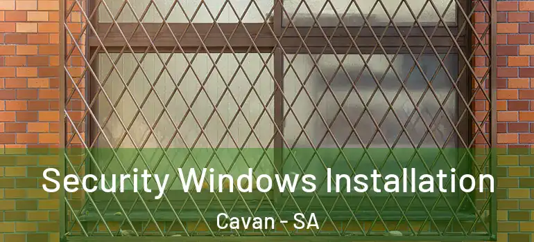 Security Windows Installation Cavan - SA